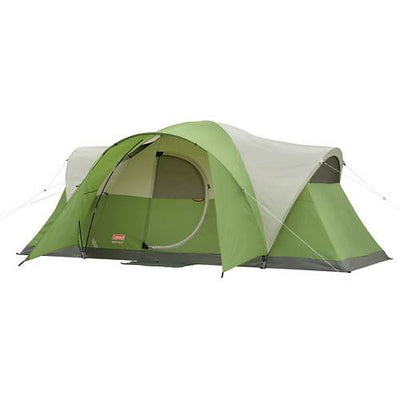COLEMAN Montana 8 Person WeatherTec Camping Tent w/ Bag 16' x 7' (Open Box)