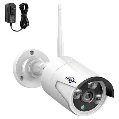 Hiseeu 3MP Outdoor Wireless Security Camera with 3.6MM Lens, Day & Night Vision