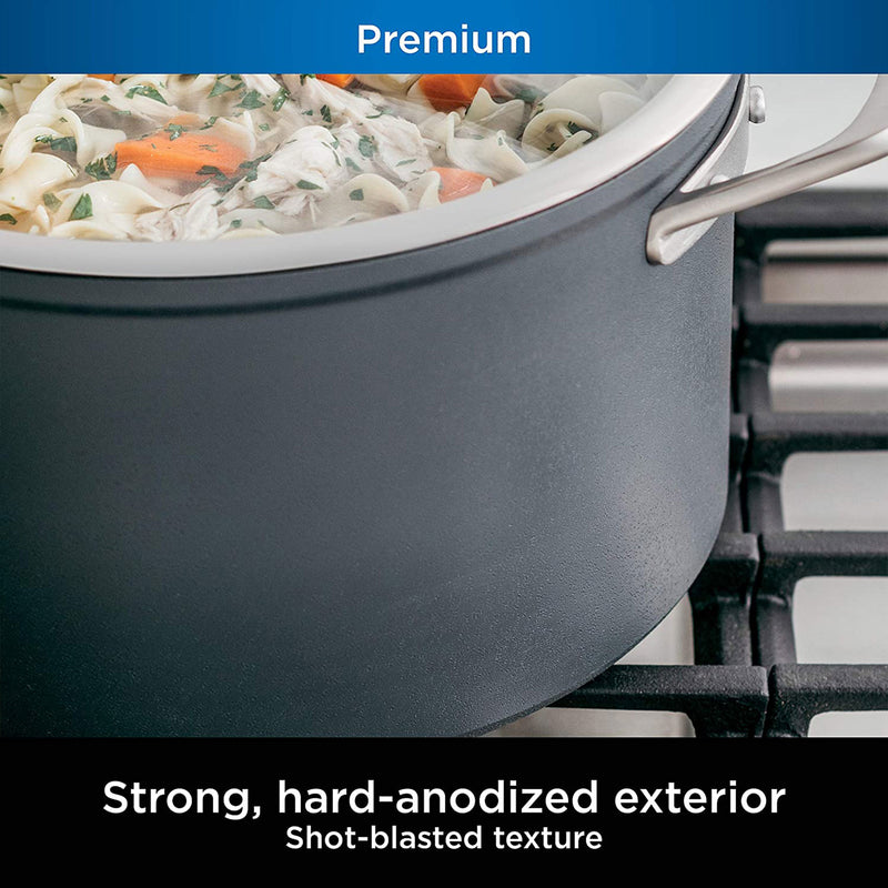 Foodi NeverStick Premium Hard-Anodized Oven Safe Non Stick 11-Inch Wok (Used)