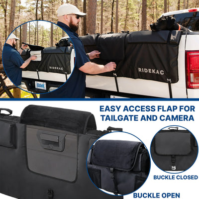 Mid-Size & Compact Truck Tailgate Pad for 5 Bikes w/ 2 Storage Pockets (Used)