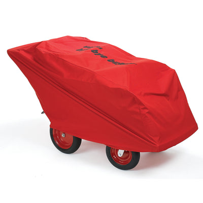 Children's Factory Bye Bye Buggy Tight Fitted 6 Passenger Protective Cover, Red