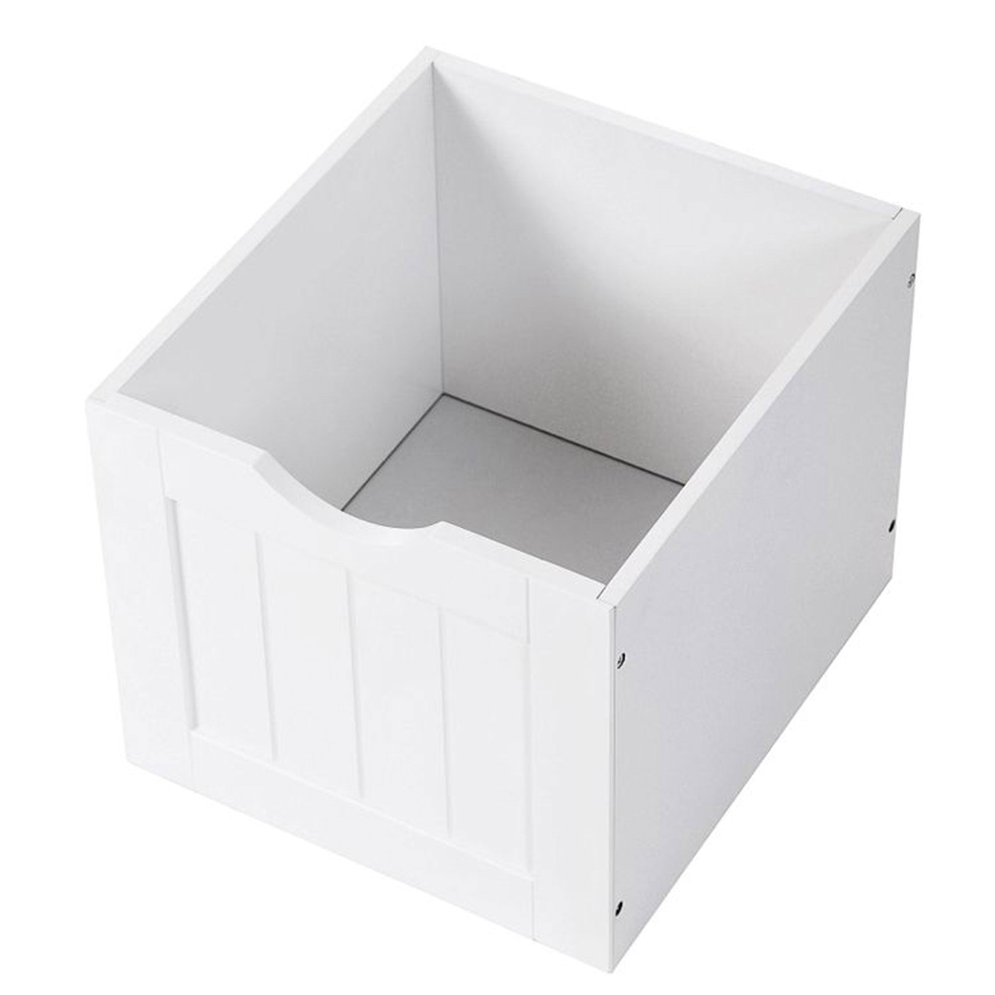 VASAGLE 2 Drawer Multifunctional Storage Cabinet Organizer Tower, White (Used) - VMInnovations