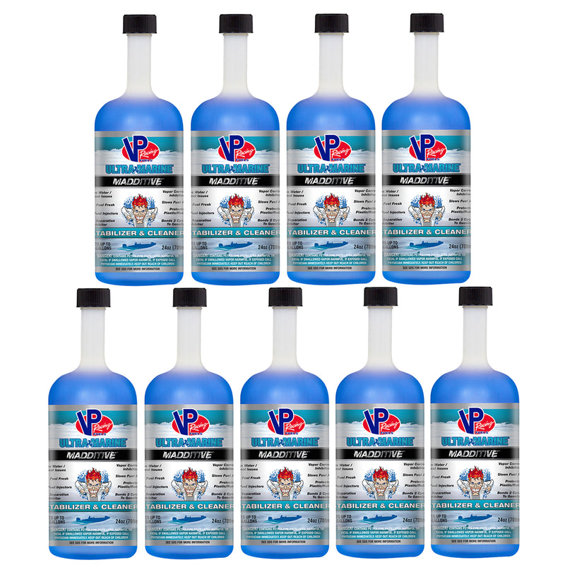 VP Racing Fuels Maddative Ultra Marine Boat Stabilizer & Cleaner, 24 Oz (9 Pack)