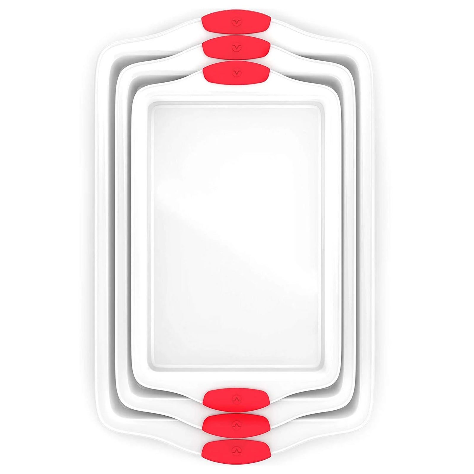 Vremi Trilogy Kitchen Baking Set with Quarter, Medium, & Half Sheet Pan (3 Pack) - VMInnovations