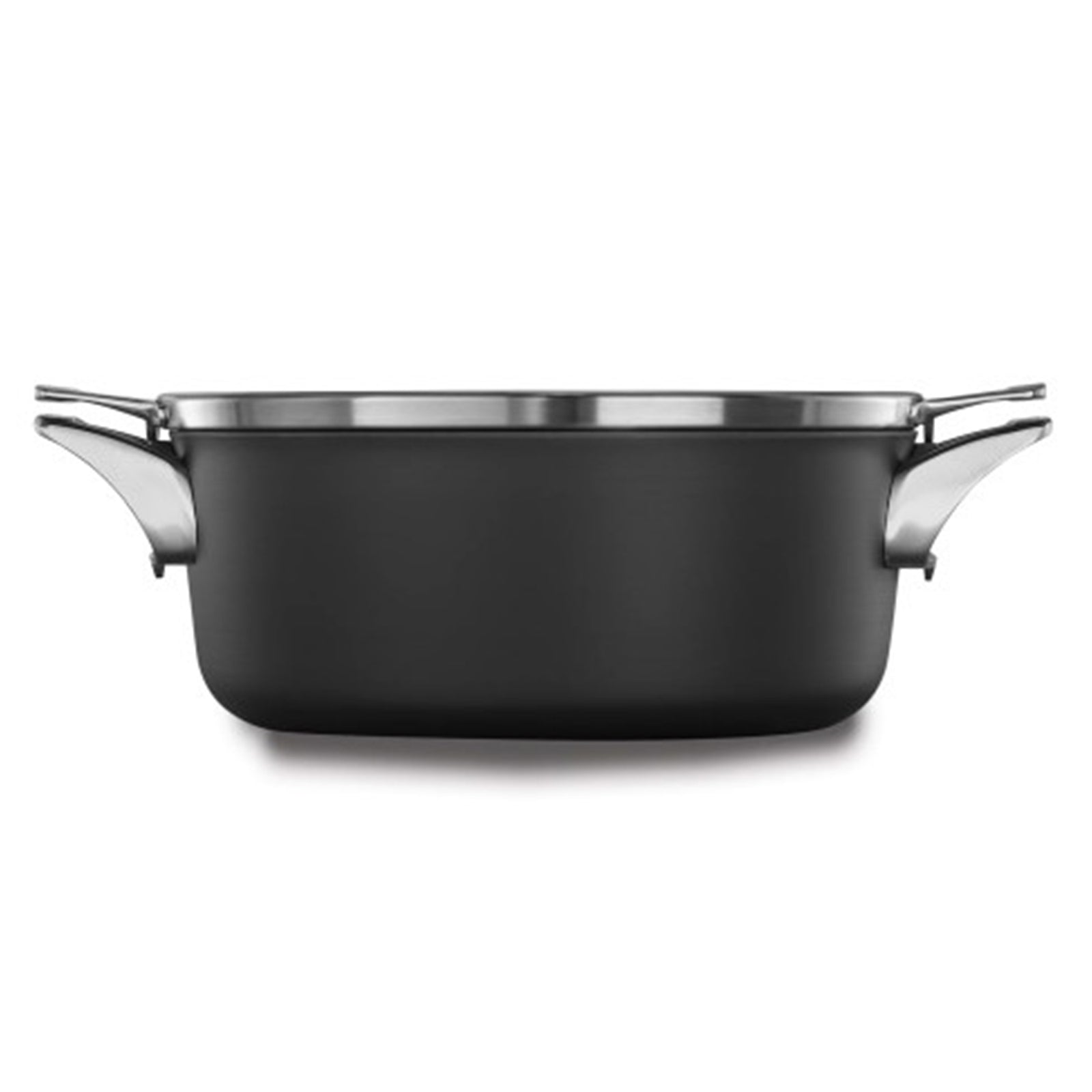 Calphalon Premier Space Saving 5 Quart Hard-Anodized Nonstick Dutch Oven w/Lid - VMInnovations