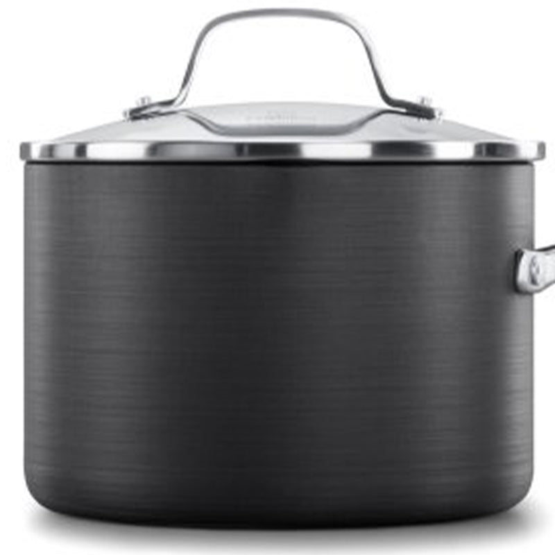 Classic 3.5 Quart Hard Anodized Nonstick Cookware Sauce Pan with Lid (Open Box)