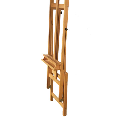 Artist's Loft Studio H-Frame Wooden Adjustable Foldable Portable Floor Easel