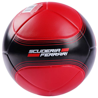 Dakott Ferrari Limited Edition Size 5 Carbon Fiber Professional Soccer Ball, Red