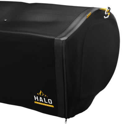 Halo Prime300 Outdoor Countertop Pellet Grill with 12V Battery Pack and Cover