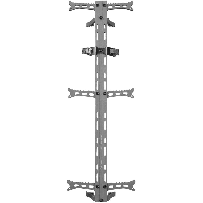 Hawk Helium Kickback Hang On Tree Stand w/Footrest & Set of 3 Climbing Sticks