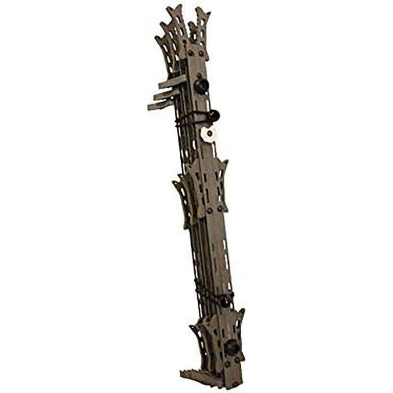 Hawk Helium Kickback Hang On Tree Stand w/Footrest & Set of 3 Climbing Sticks