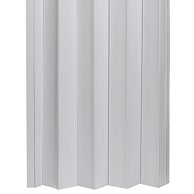 LTL Home Products Via 36"x80" Vinyl PVC Hinged Single Folding Door, White (Used)