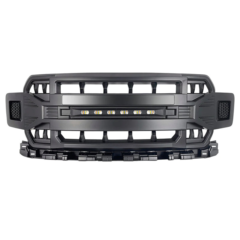 AMERICAN MODIFIED Armor Grille with Off Road Lights 2018-2020 Ford F150 (Used)