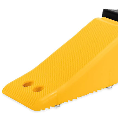Camco Trailer Aid PLUS Tandem Trailer Tire Changing Ramp with 5.5" Lift, Yellow