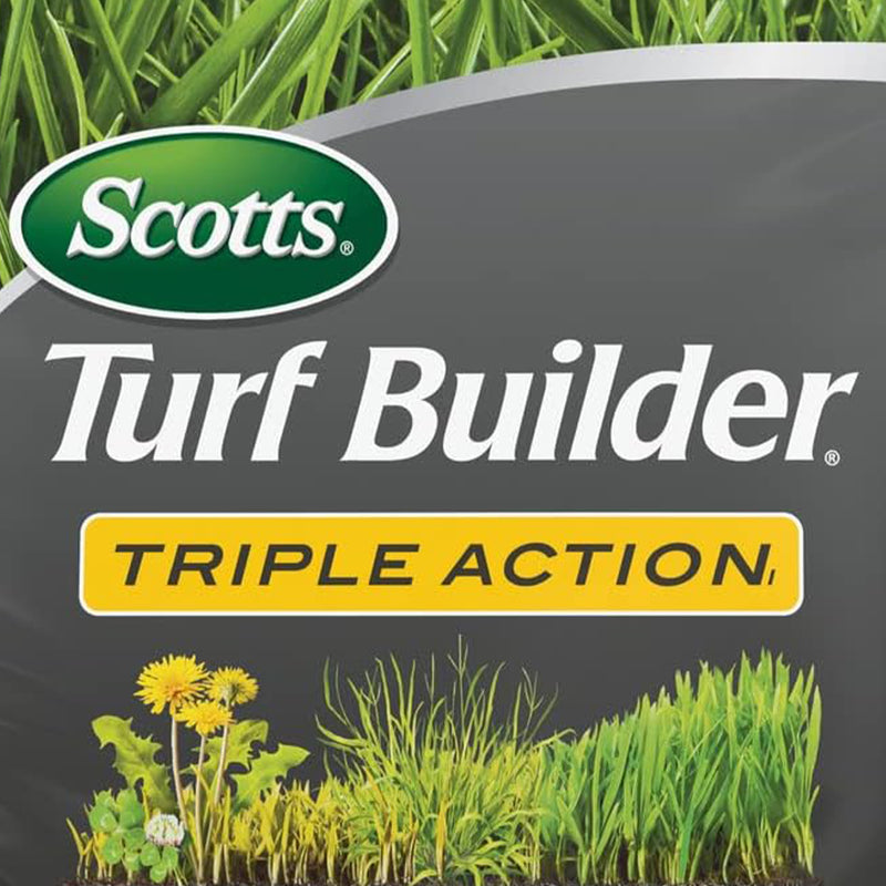Scotts Turf Builder 3-in-1 Weed Destroyer and Lawn Fertilizer for 4,000 Sq Ft