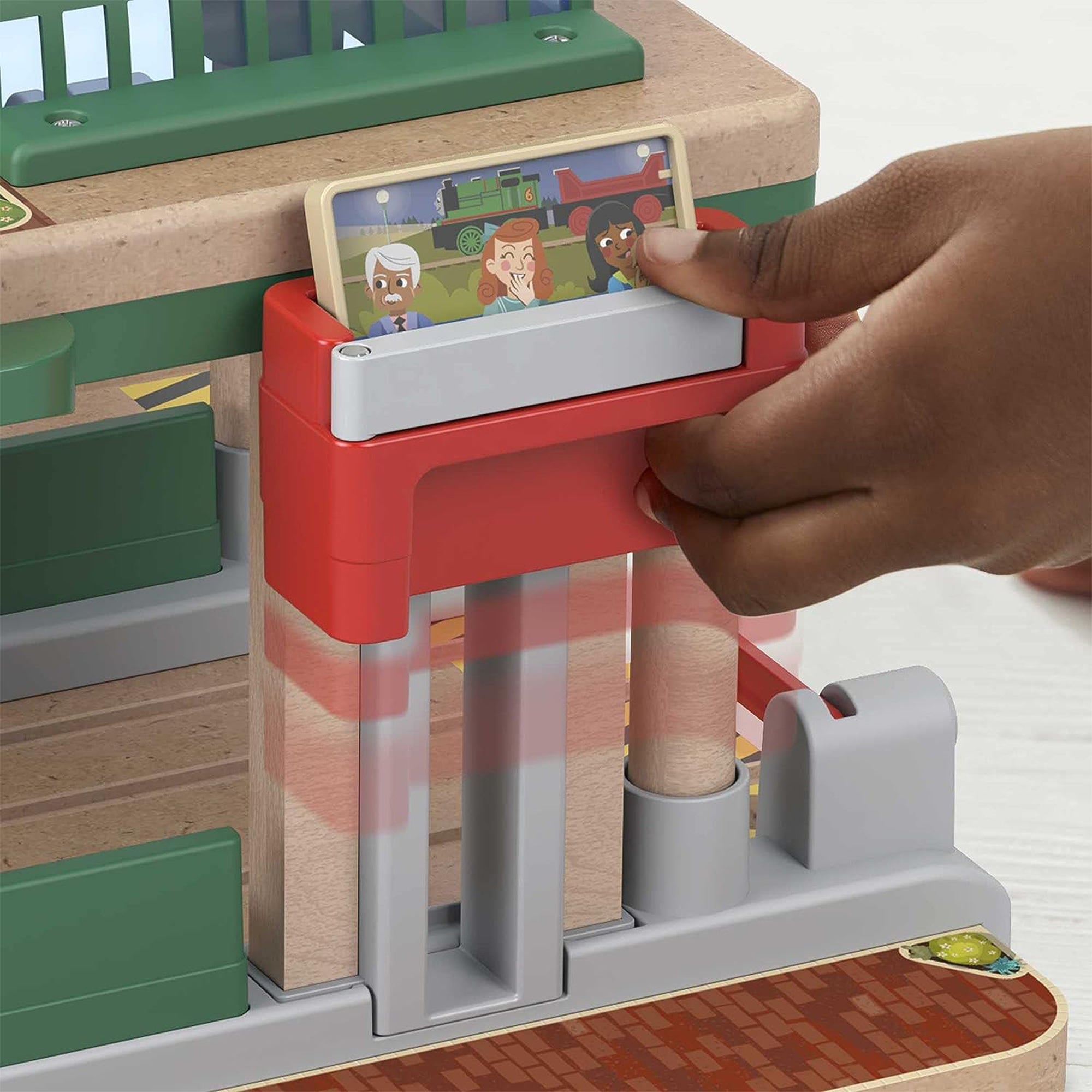 Thomas & Friends Toy Strain Set, Knapford Station Wood Railway Passenger Pickup - VMInnovations