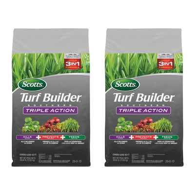 Scotts Turf Builder Southern Triple Action Weed and Ant Slayer Formula (2 Pack)