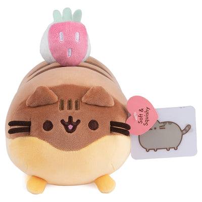 GUND 11 Inch Pusheen Stuffed Animal Toy Éclair Squisheen Plush for Ages 8 and Up