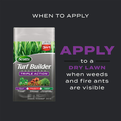 Scotts Turf Builder Southern Triple Action Weed and Ant Slayer Formula (12 Pack)