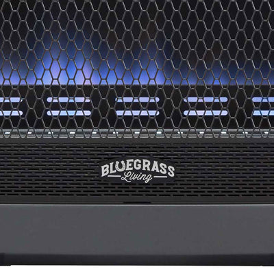 Bluegrass Living 30000BTU Natural Gas Ventless Space Heater w/Blower&Feet(Used)
