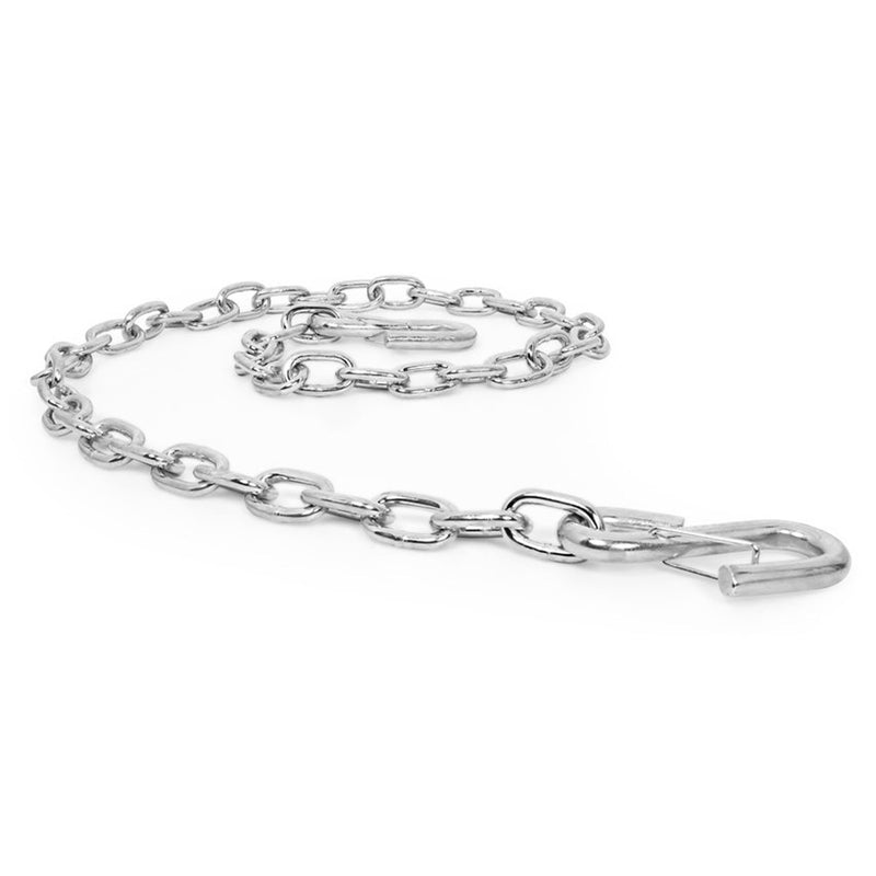 Camco 50022 48 Inch Class I 2000 Pound Capacity Safety Chain with Spring Hooks