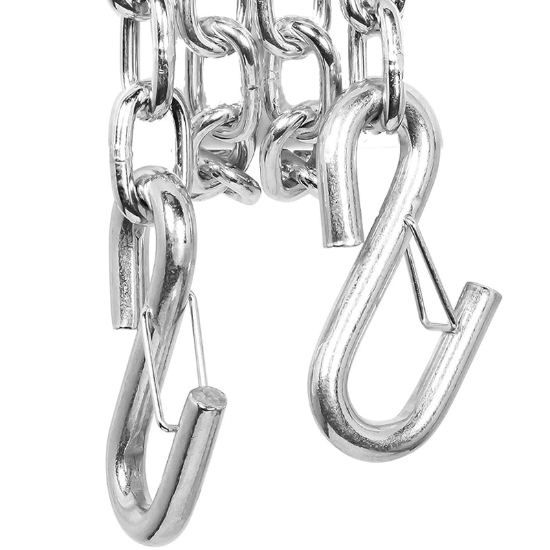 Camco 50022 48 Inch Class I 2000 Pound Capacity Safety Chain with Spring Hooks