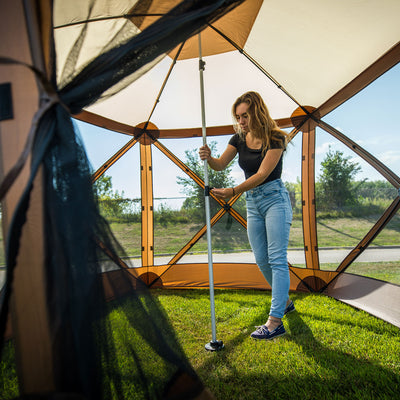 CLAM ClamLock Extendable Ice Hub Tent Roof Support Pole, Accessory Only (Used) - VMInnovations