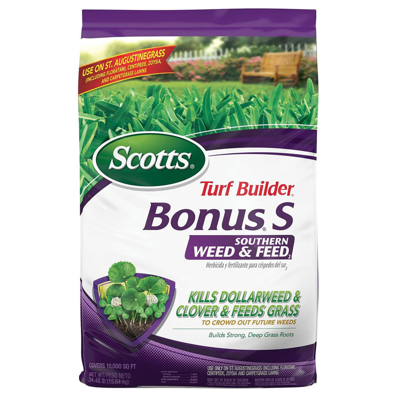Scotts Turf Builder Bonus S Weed and Feed 2 Weed Killer and Lawn Fertilizer