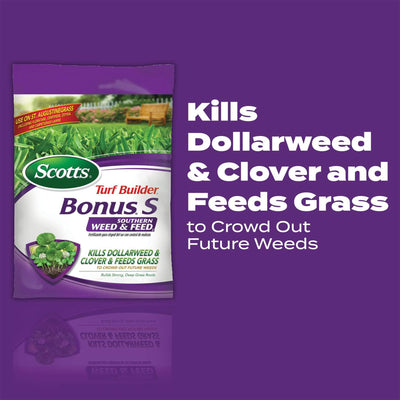 Scotts Turf Builder Bonus S Weed and Feed 2 Weed Killer and Lawn Fertilizer