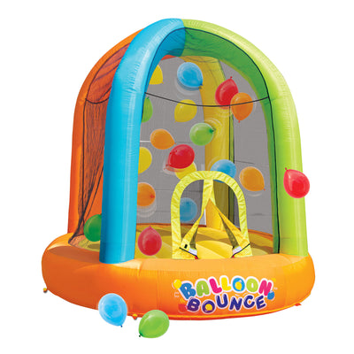Banzai Inflatable Bounce Play Center w/ 20 Balloons (Open Box)