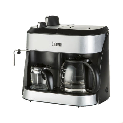 Bialetti 35019 Semi-Automatic Combination Drip Coffee Maker and Espresso Machine