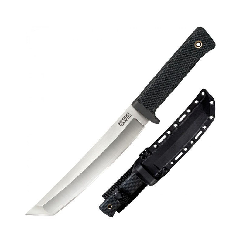 Cold Steel 35AM Recon Tanto Fixed Steel Blade Combat Knife with Sheath Protector