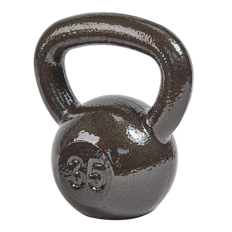 Everyday Essentials 35 Lb Full Body Exercise Strength Training Kettlebell Weight
