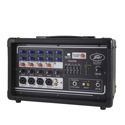 Peavey 3601820 PV 5300 200 Watt All In One Powered Multiple Channel Audio Mixer