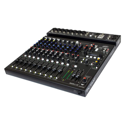 Peavey 3612630 PV 14 AT 14 Channel Bluetooth Auto Tune USB Audio Compact Mixer