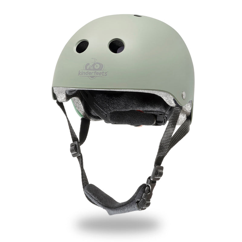 Kinderfeets Adjustable Toddler and Kids Multi Sport Bike Helmet, Silver Sage - VMInnovations