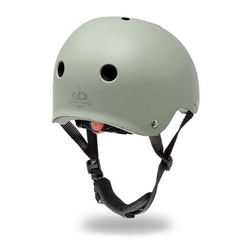 Kinderfeets Sage Adjustable Kids Helmet Bundle with Brown Balance Trike Tricycle - VMInnovations