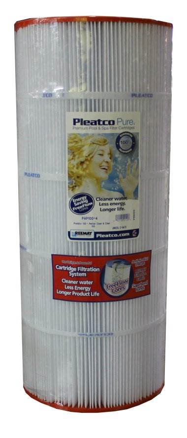 2) New PLEATCO PAP100-4 Pool/Spa Filter Cartridge C-9410 Clean & Clear FC-0686