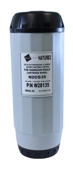 Zodiac NATURE2 G Mineral Sanitizer Cartridge 25K-35K Gal Swimming Pool, 2-Pack