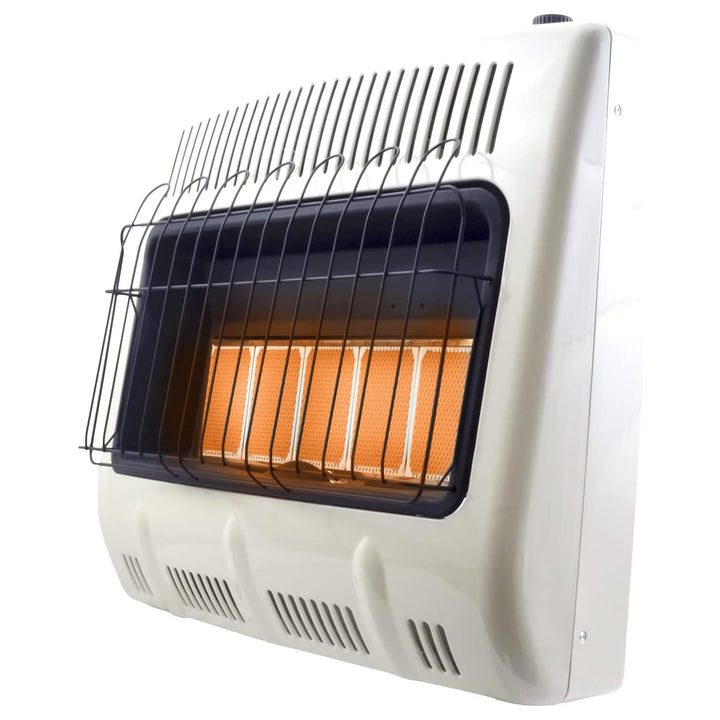 Mr. Heater 30,000 BTU Vent Free Radiant Dual Fuel Heater with Thermostat Control - VMInnovations