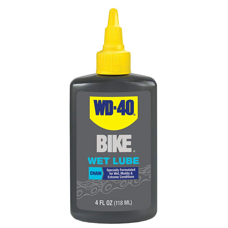 WD-40 BIKE 4 Ounce Wet and Muddy Condition Bike Chain Lubricant (12 Pack)