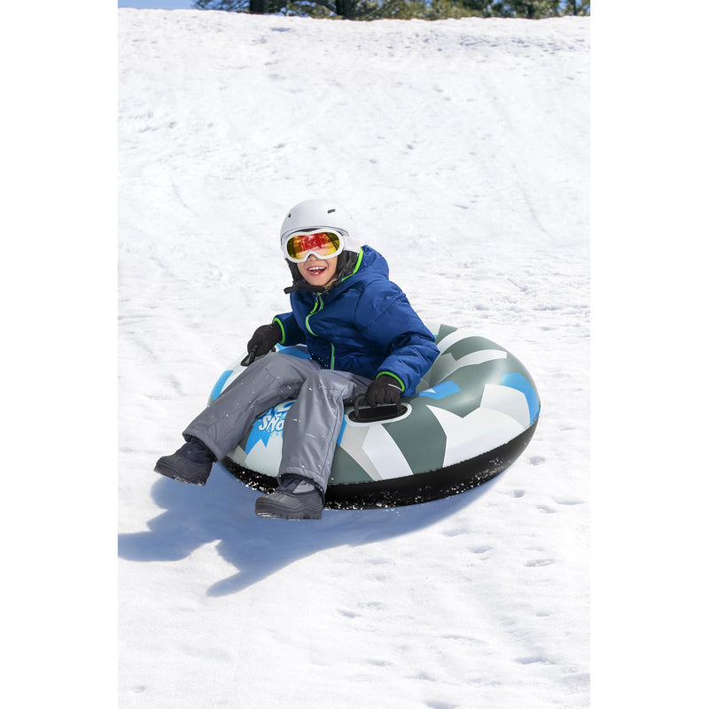 H2OGO! Inflatable Winter Ice Mania 36" Kids Snow Sled Tube for Ages 6+(Open Box)