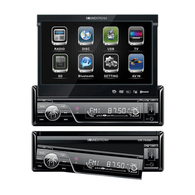 Soundstream VIR-7830B 7" LCD TouchScreen CD/DVD/MP3 Car Player USB/SD Receiver