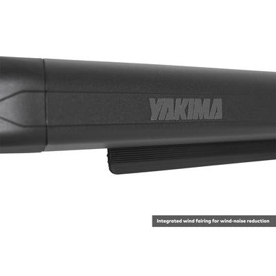 Yakima 76 by 65 Inch LockNLoad 3 Bar System Heavy Duty Roof Rack Platform, Black