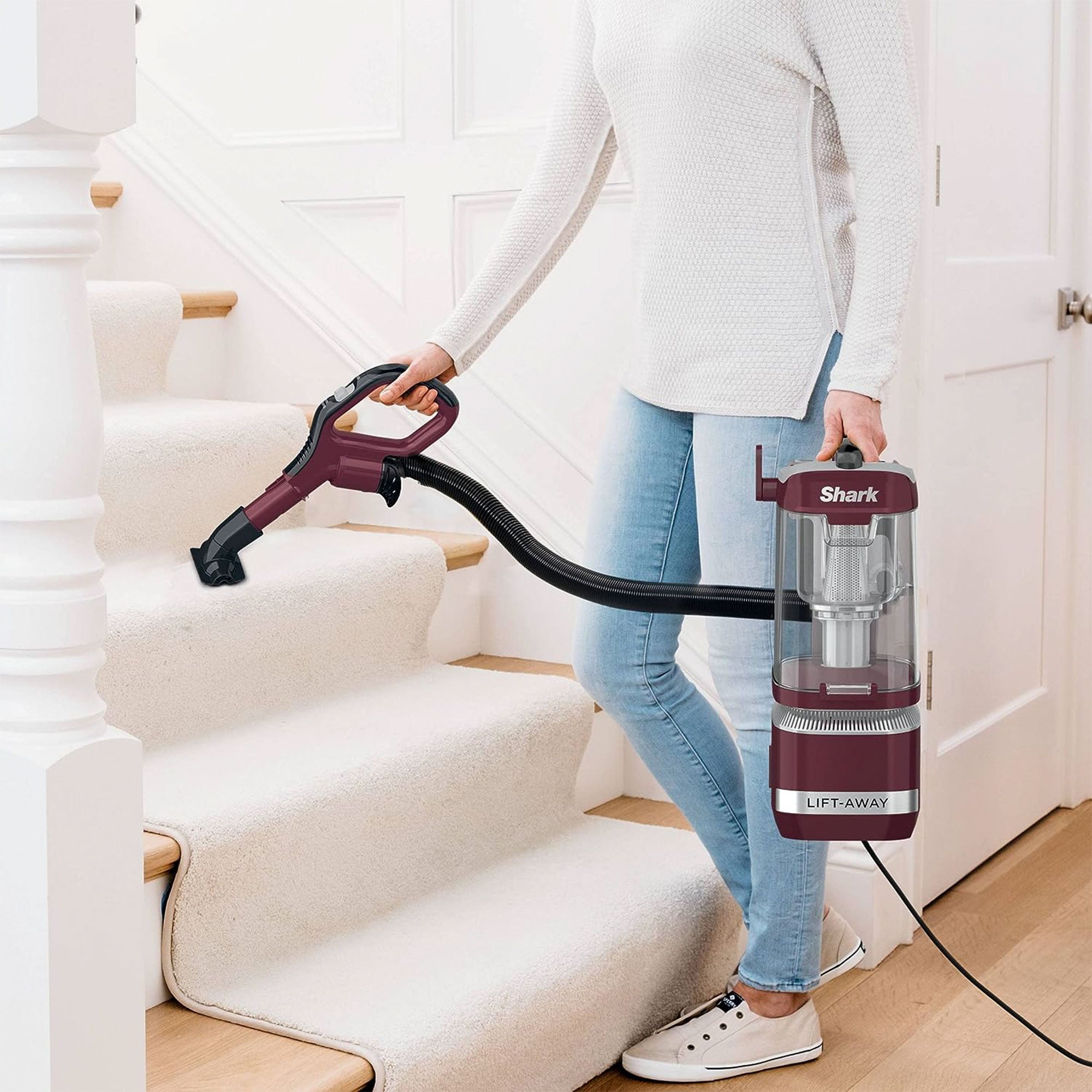 Shark Navigator Lift Away ADV Upright Vacuum, LA401, Red (Certified Refurbished) - VMInnovations