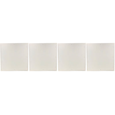 Acudor 30 x 30 In Universal Flush Mount Access Panel Door, White  (4 Pack) - VMInnovations