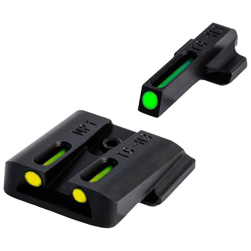 TruGlo TFO Tritium Fiber Optic Gun Sight Set, Fits Glock 17/17L Models (2 Pack)