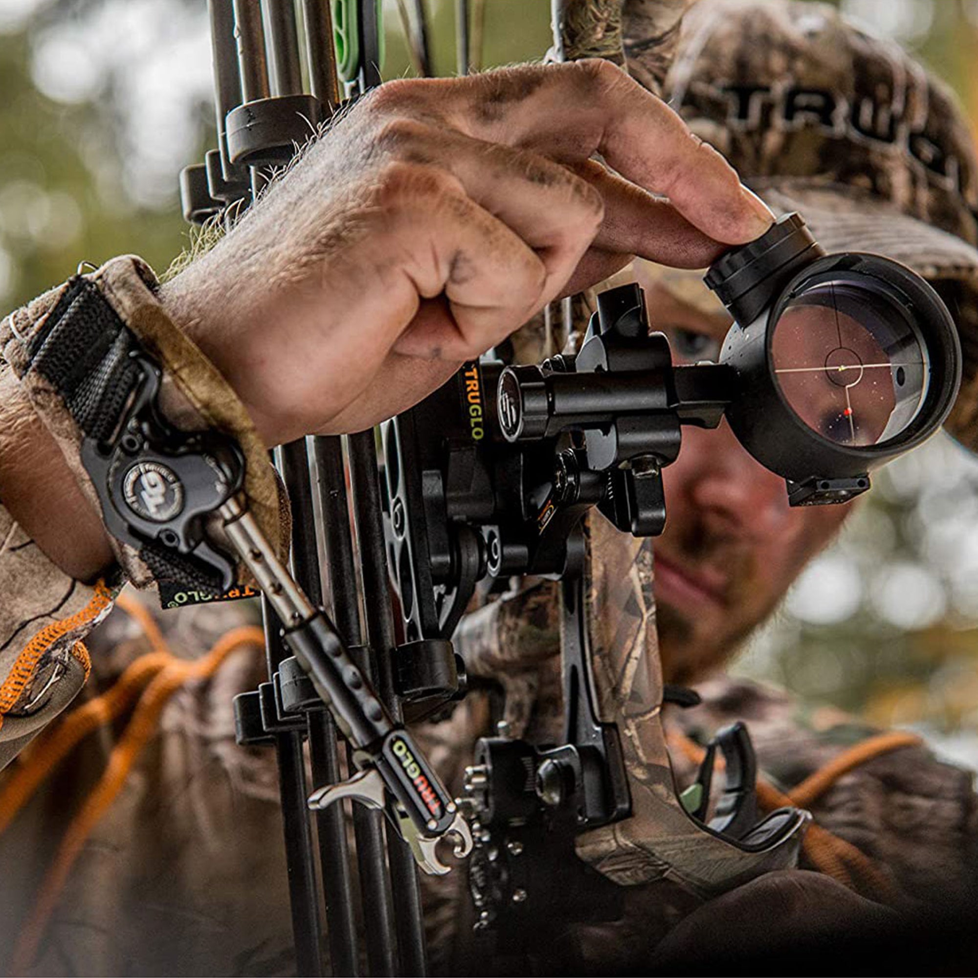 TruGlo Pro Power Dot Illuminated Adjustable Range Rover LED Bow Sight (2 Pack) - VMInnovations