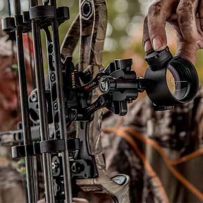 TruGlo Pro Power Dot Illuminated Adjustable Range Rover LED Bow Sight (2 Pack) - VMInnovations