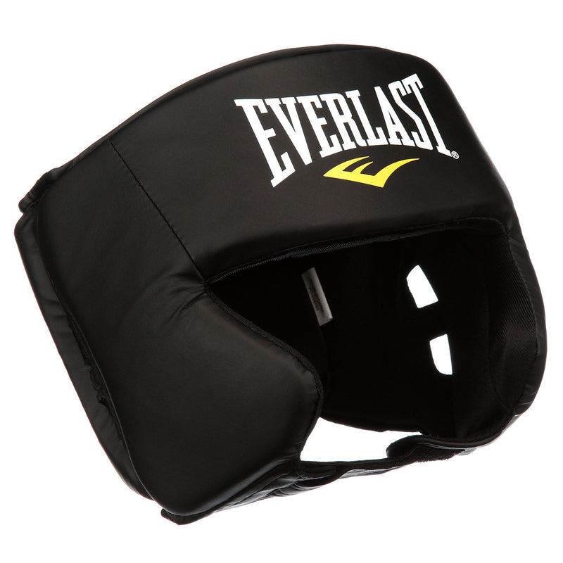 Everlast Everfresh Adult Protective Training Padded Boxing Headgear (Open Box)